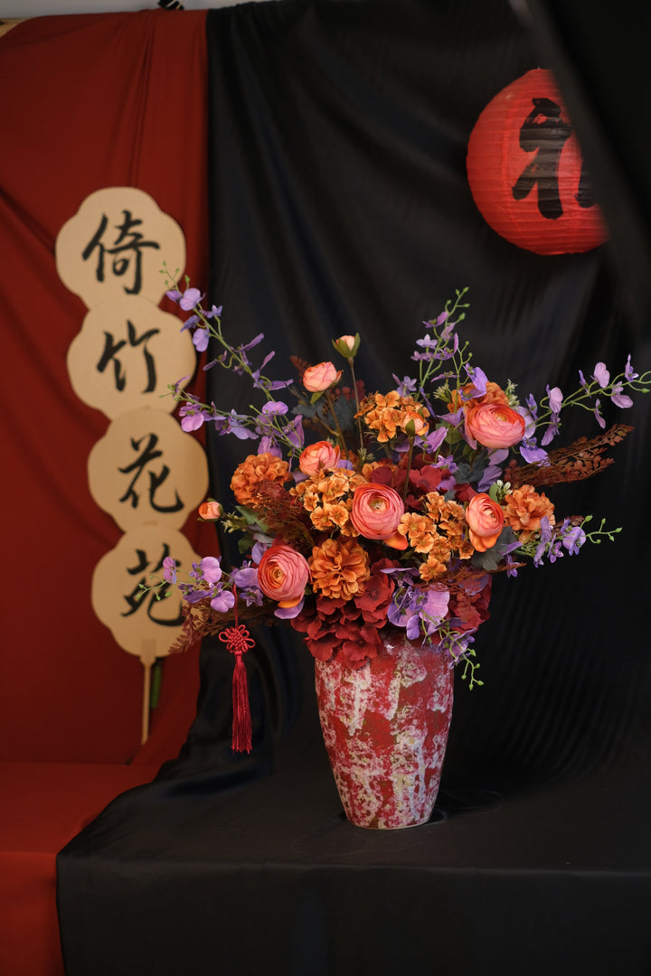 CNY 2025 Couture Design | Scarlet Radiance 浮翠流丹