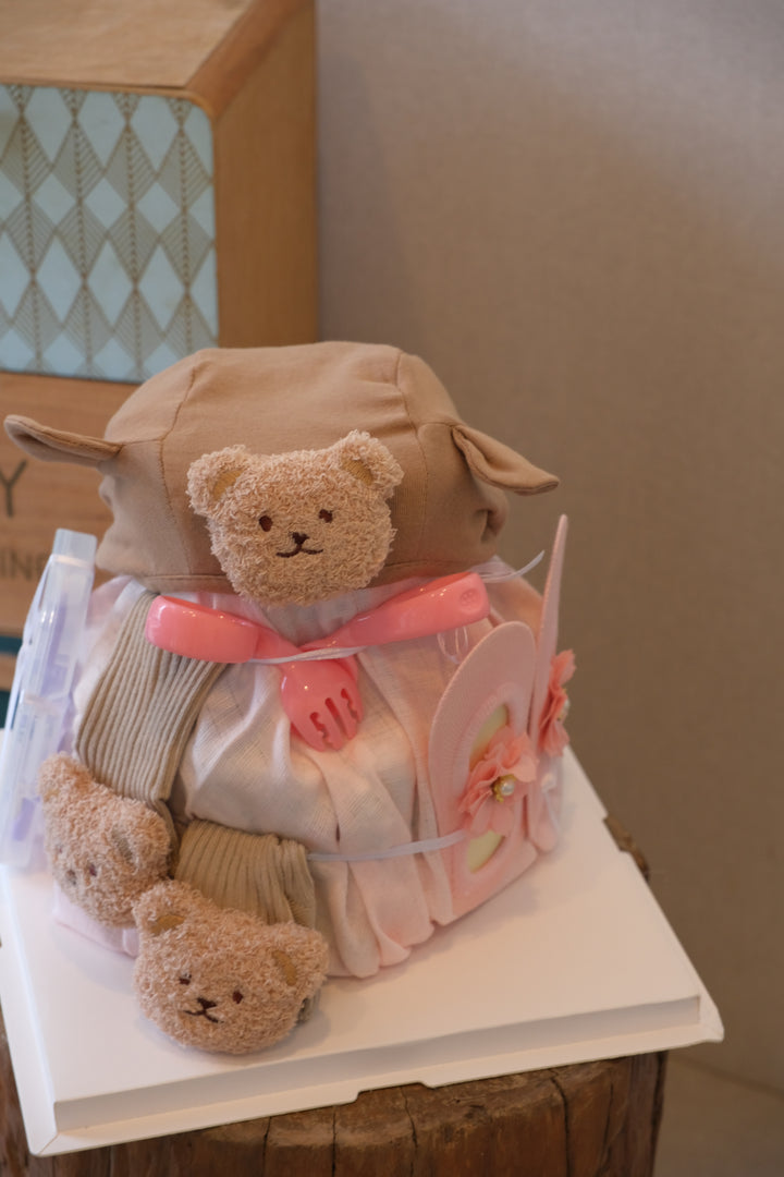 Tiny Treasures Nappy Cake