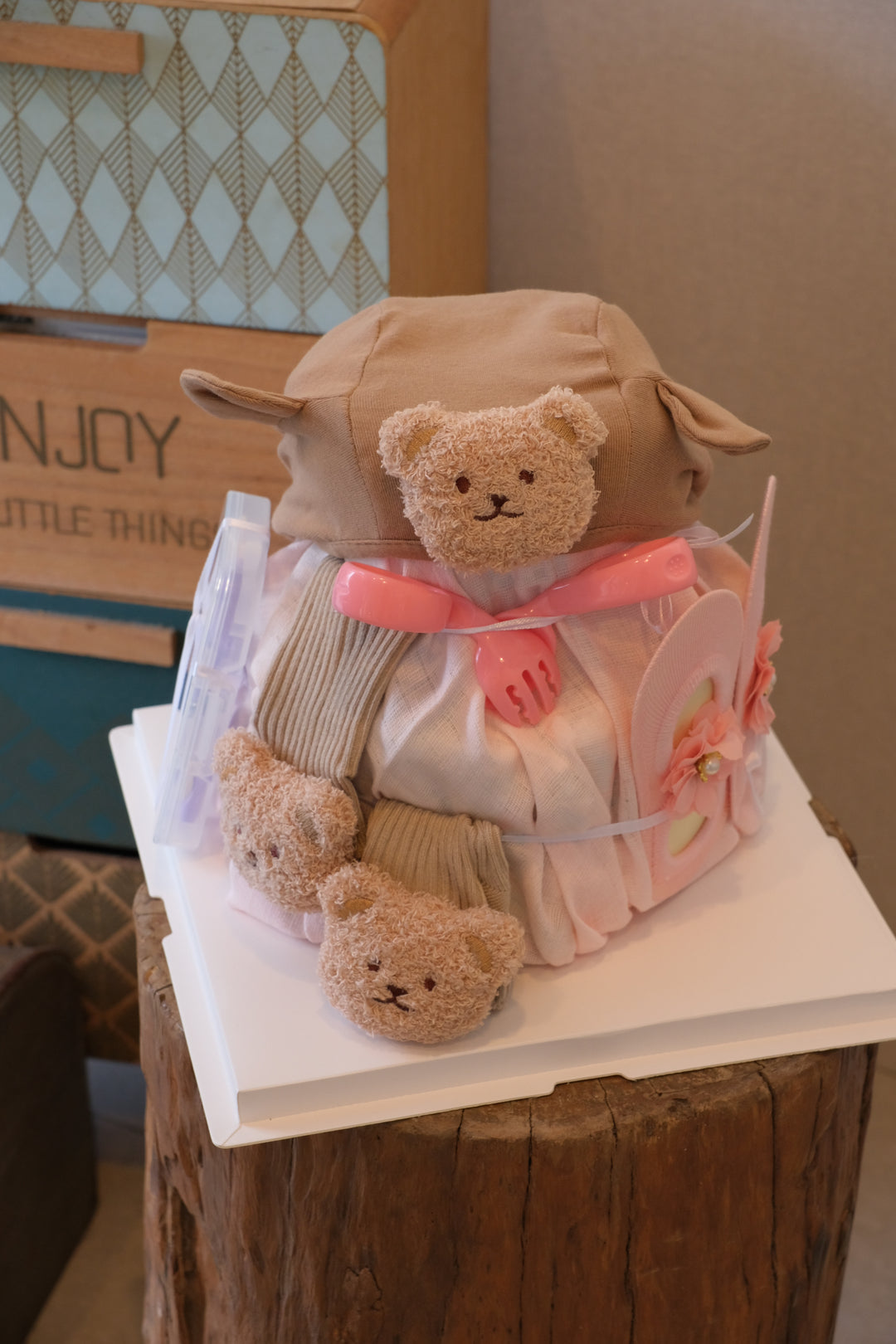 Tiny Treasures Nappy Cake
