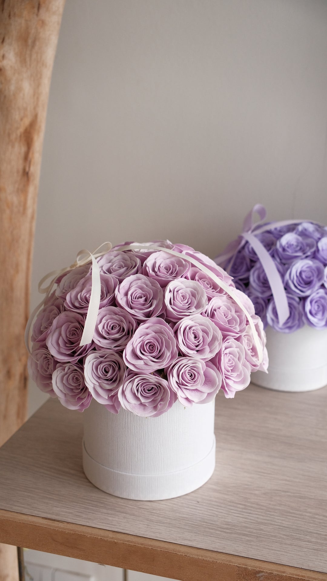 Spring of Waltz - Lavender Purple Soap Flowers