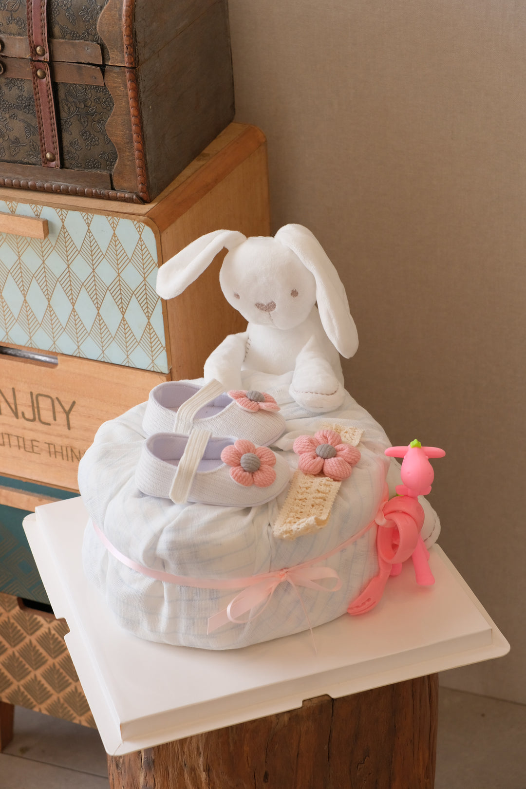 Tiny Treasures Nappy Cake