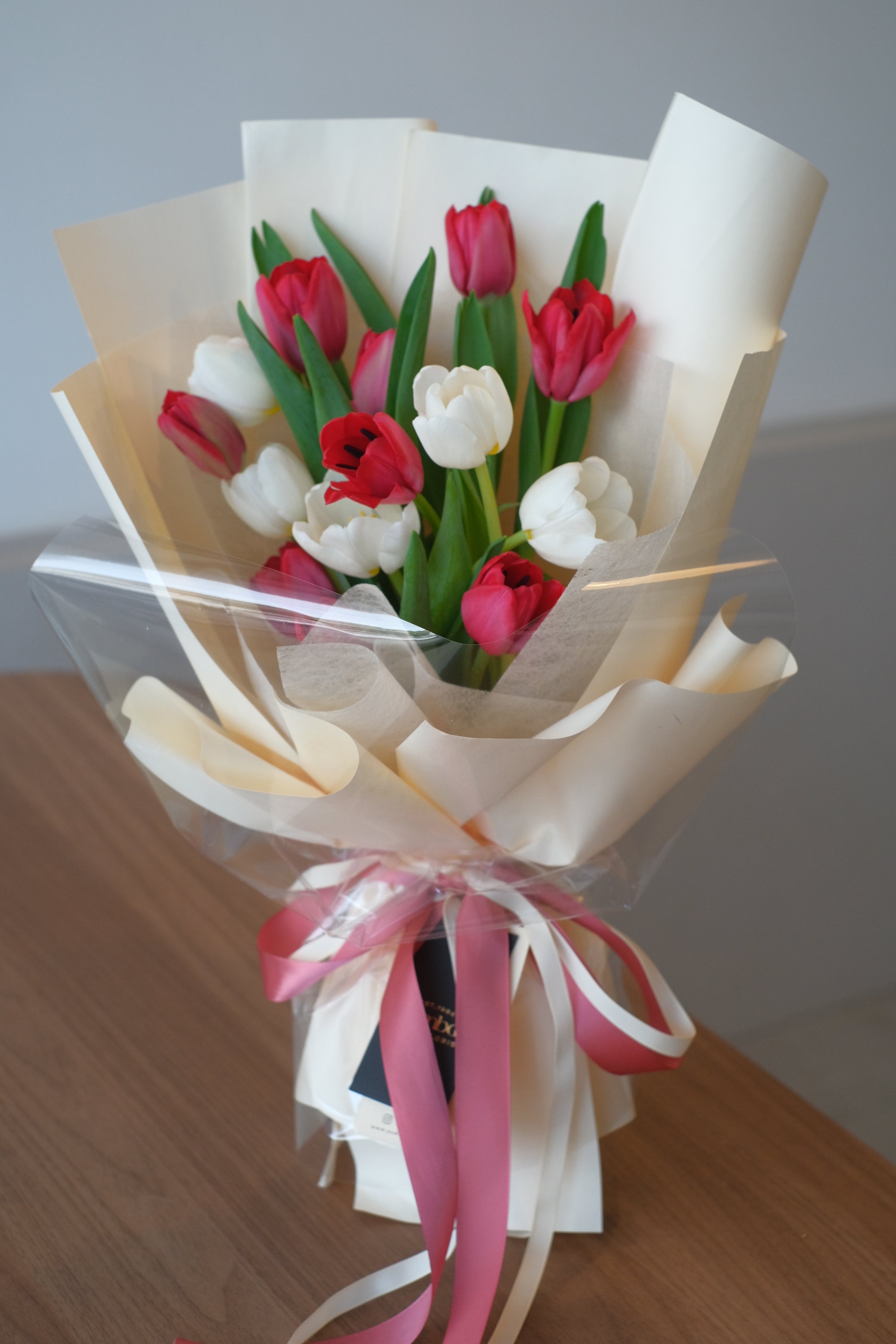 Dutch Tulips Delight Same Day Fresh Tulips Delivery, Bamboo Green