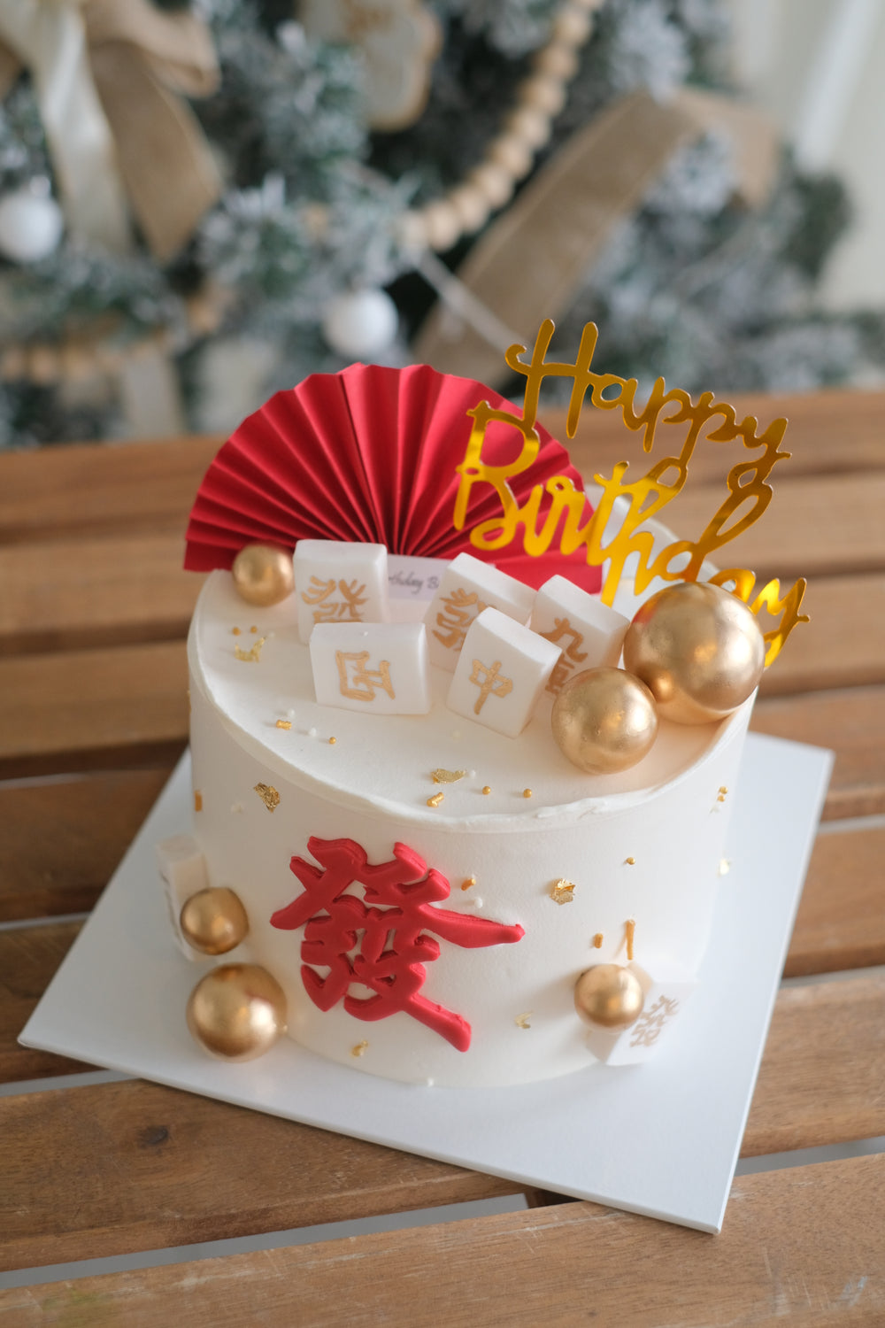 Mahjong Cake by Bamboo Green Florist – a fun and unique treat for mahjong lovers. Perfect for celebrations in Penang. Order now for delivery!