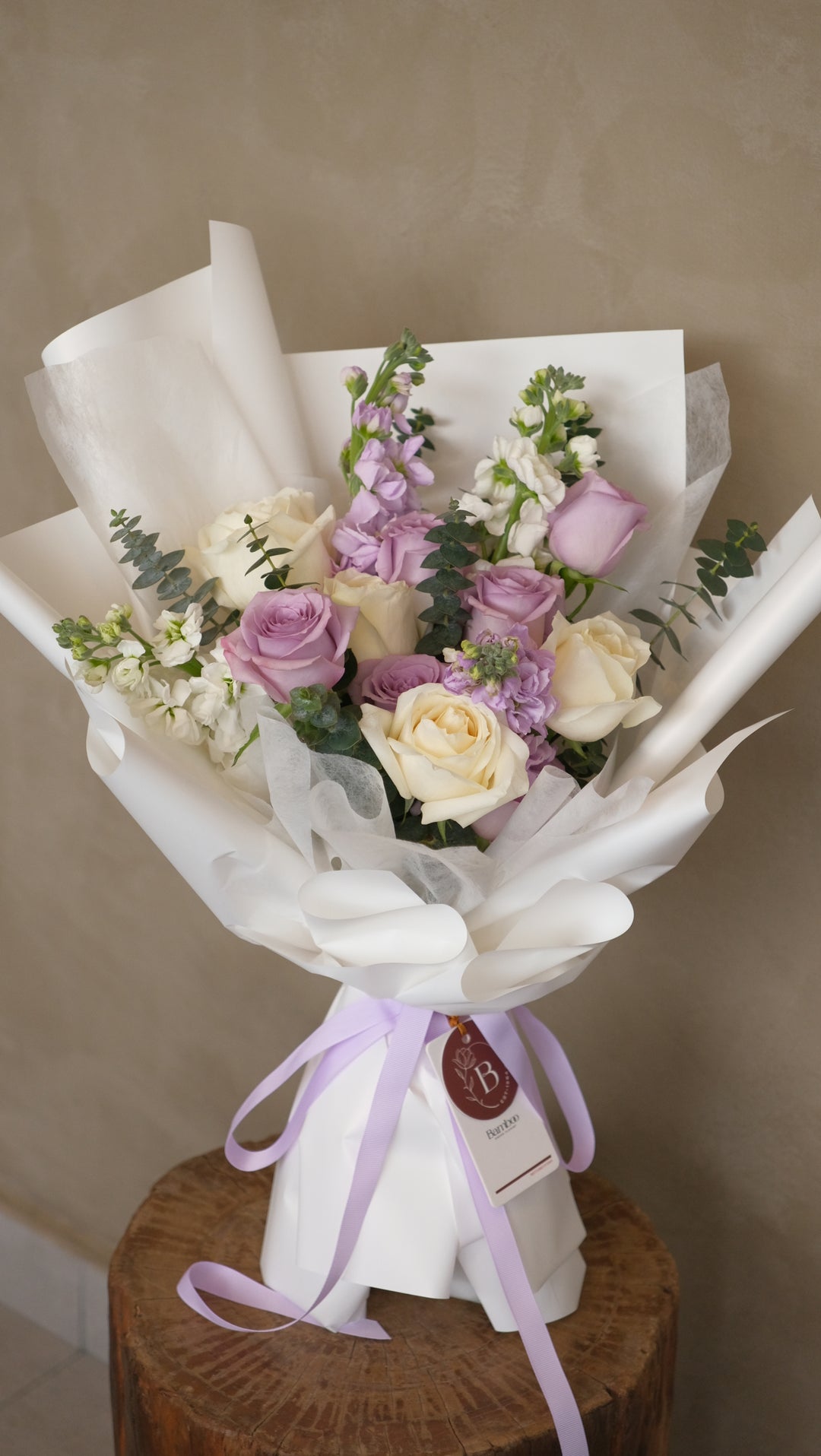 Discover stunning purple roses bouquets at Bamboo Green Florist, your trusted online florist in Penang. Delight your loved ones with exquisite arrangements, perfect for any occasion. Order now for swift delivery