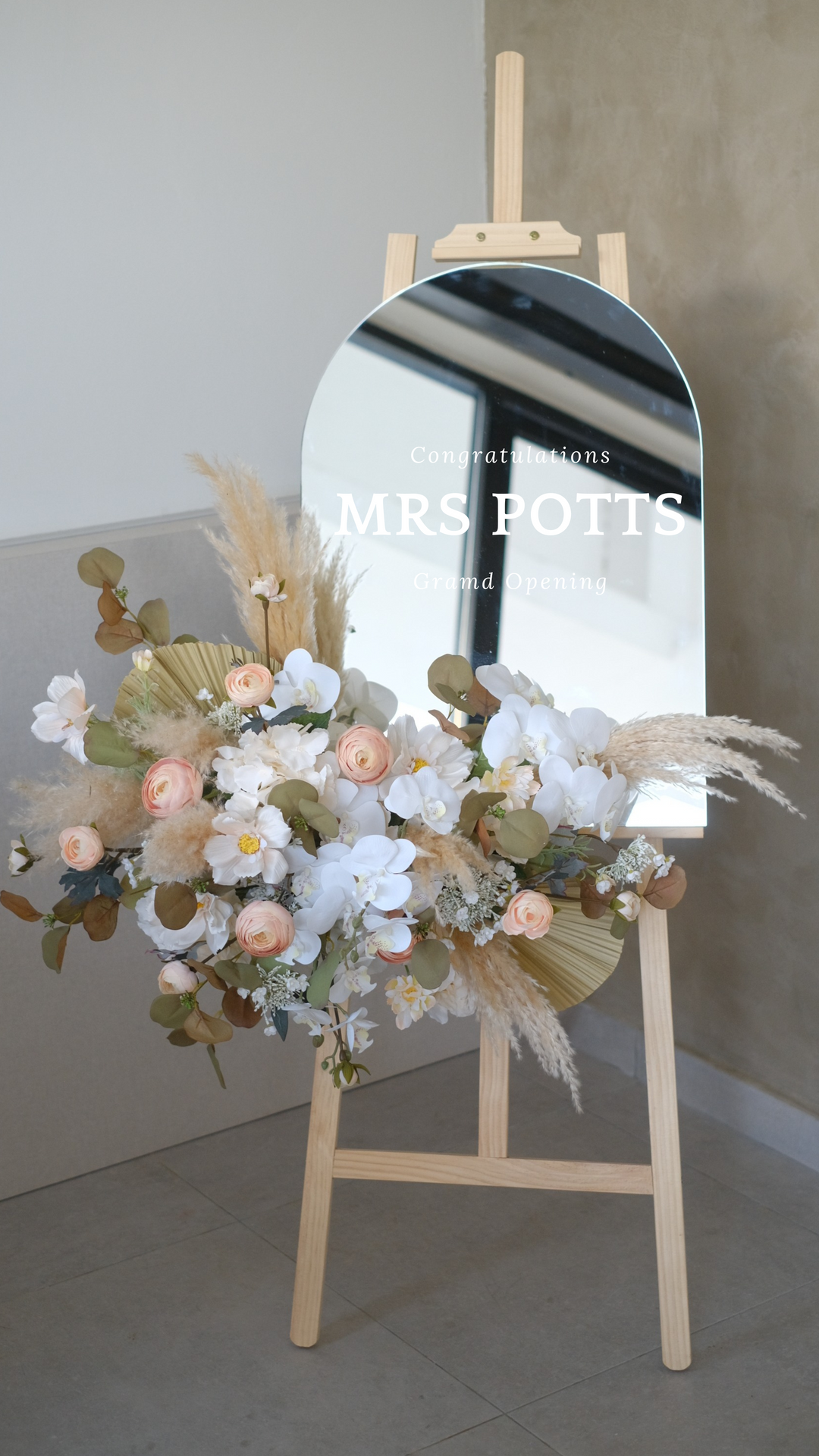 Whimsy Floral Boho Selfie Mirror