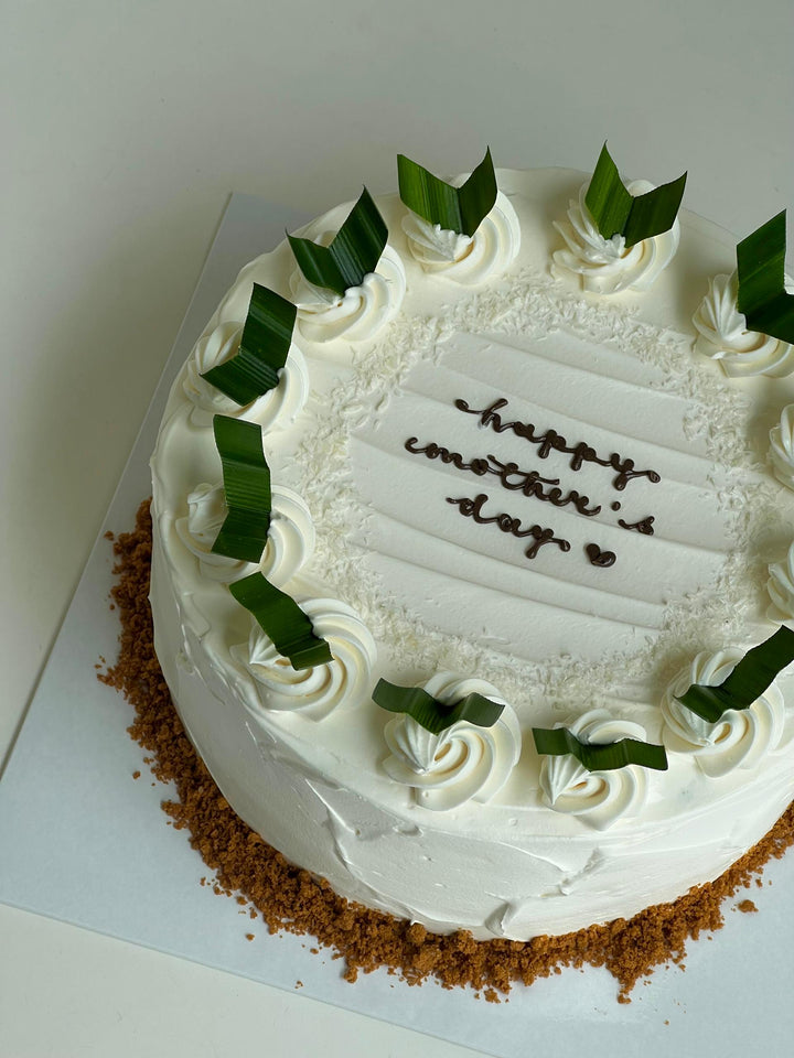 Pandan Bloom Cake