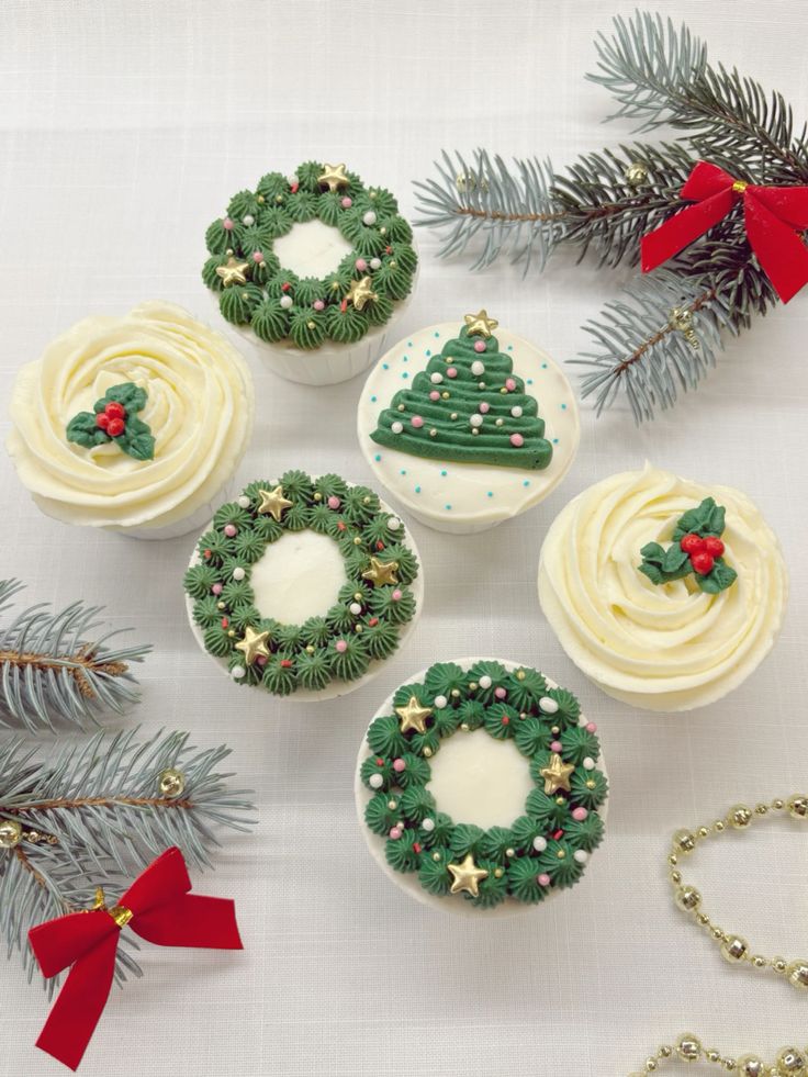 Christmas Falaland Cupcake