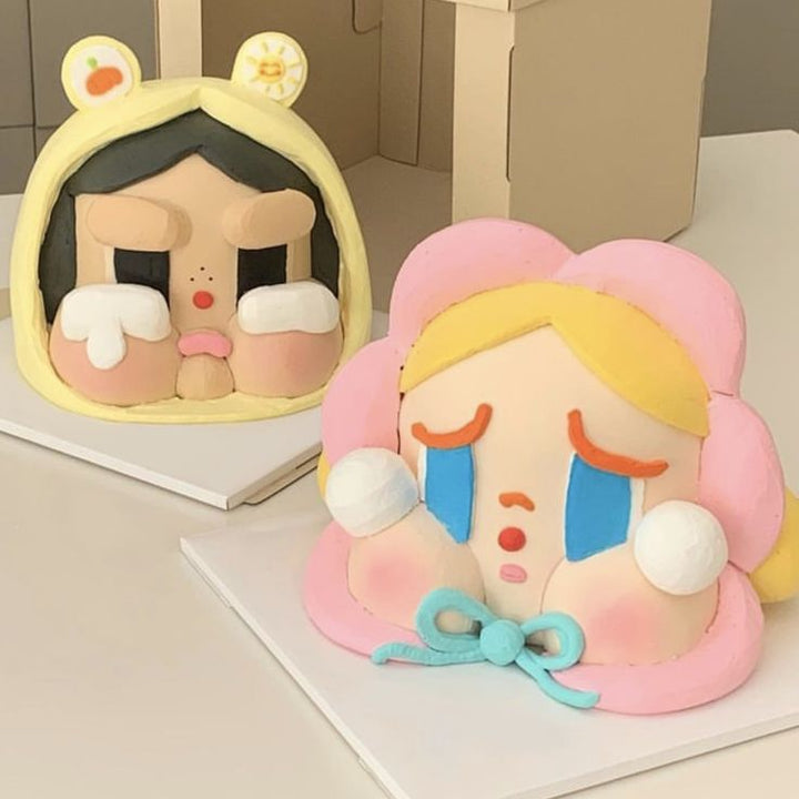 Sad Club Cry Baby Series Cake by Bamboo Green Florist – a unique and creative cake for special occasions in Penang. Order now for a memorable treat!