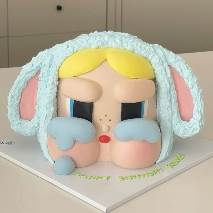 Crying Again Series Cake by Bamboo Green Florist – a creative and unique cake for special occasions in Penang. Order now for a memorable treat!