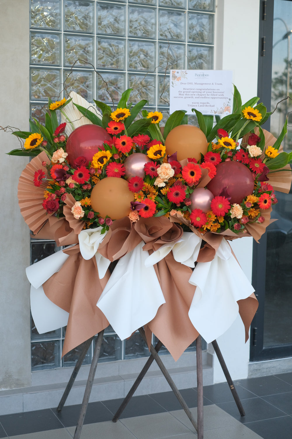luxury opening flowers penang