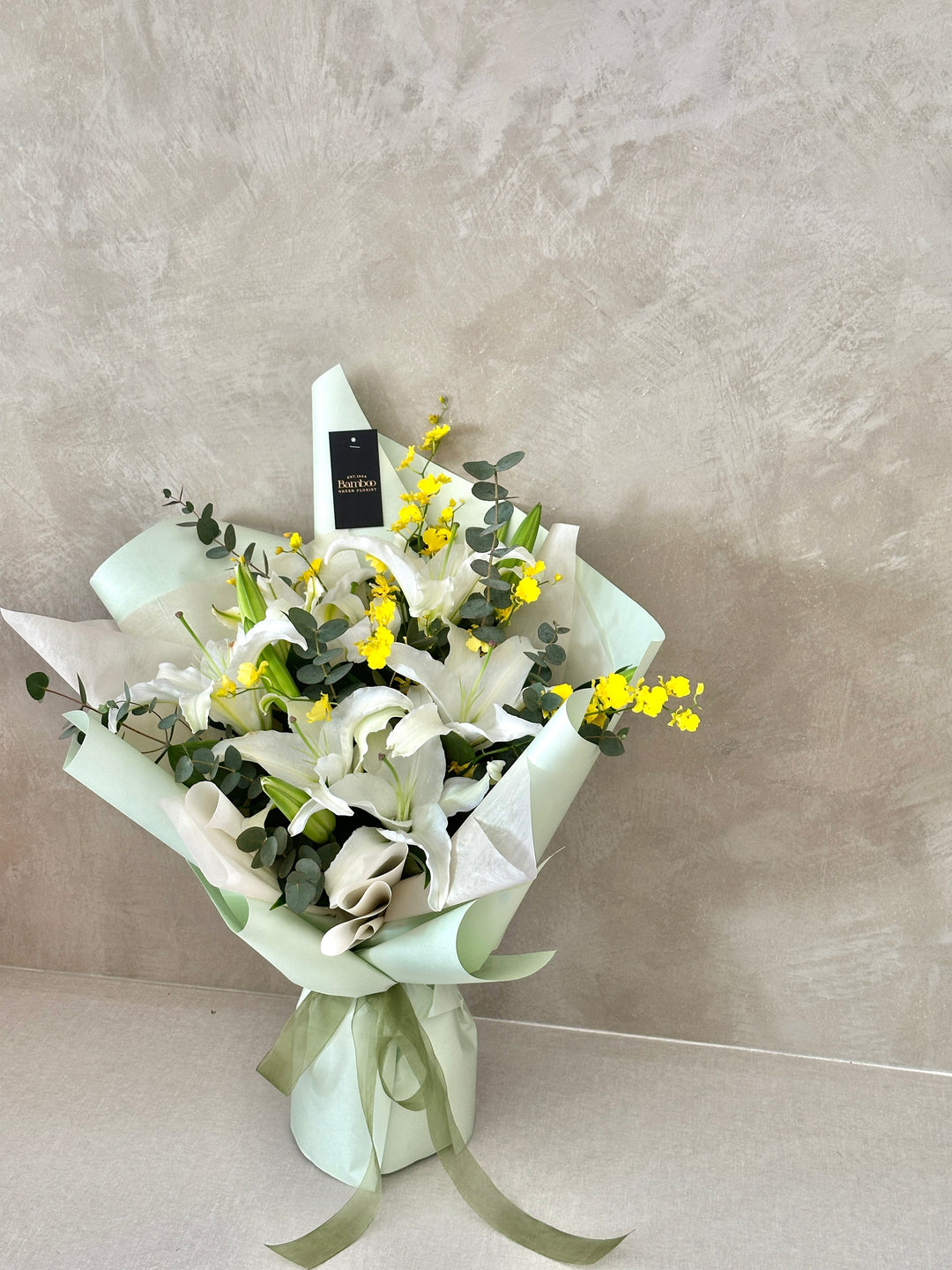 buy white lilies to send to penang