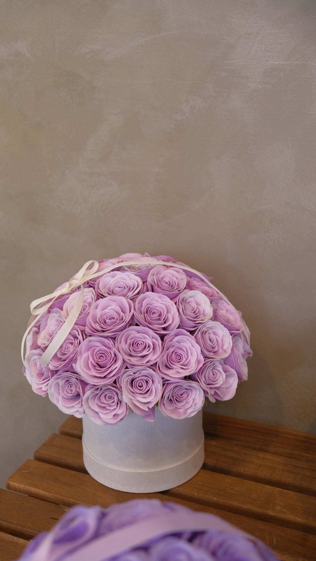 Elegant soap flower bouquet from Bamboo Green Florist, Penang – long-lasting floral gift with same-day delivery.