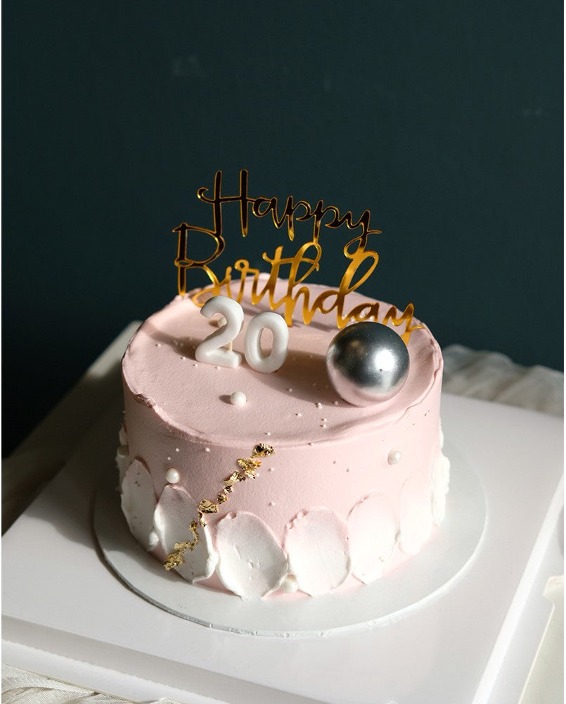 For a princess at heart, this 'Cake Me Away' 6-inch cake is perfect! Order from Bamboo Green Florist for a dreamy celebration in Penang.