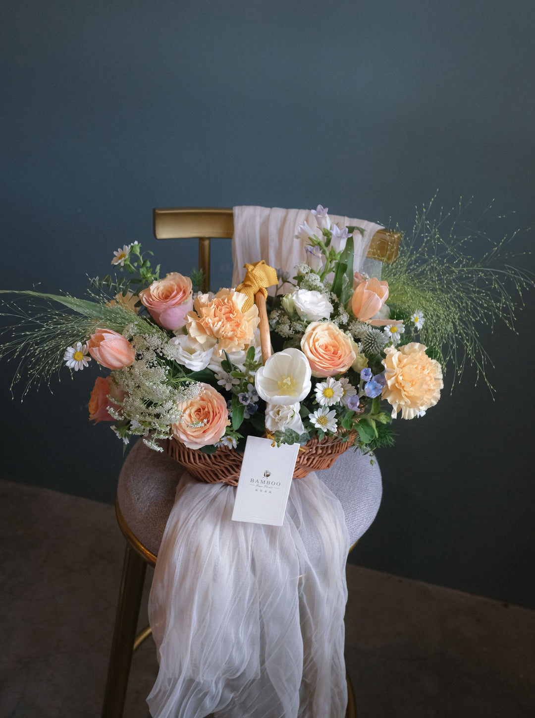 The 'Wild Thing' is a seasonal mix of our favourite flowers, using the perfect combination of pastel and bright tones.