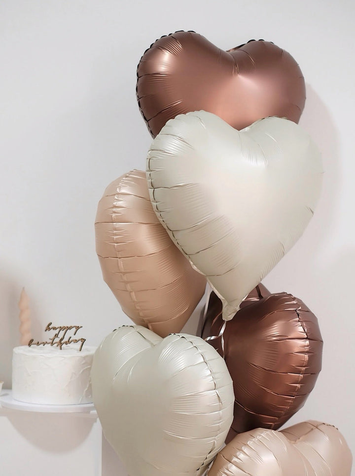 Helium Foil Balloon Set (brownie)
