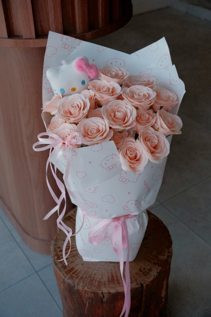 Hello Kitty Soap Flowers Bouquet