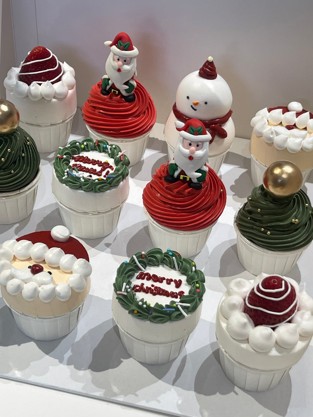 Santa Surprise Cupcake