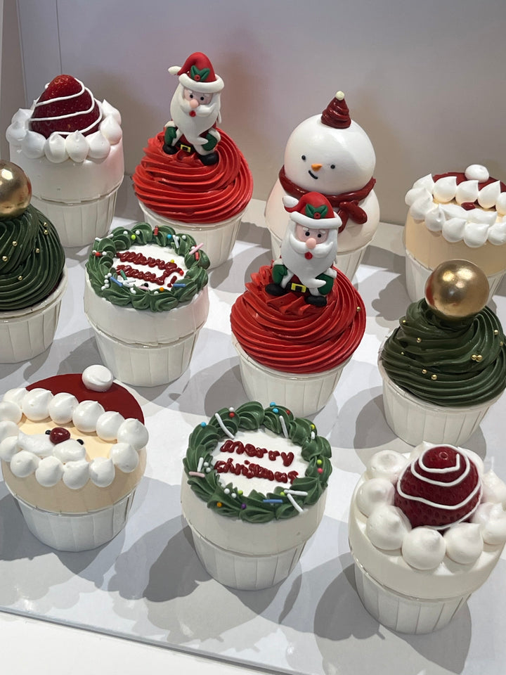 Santa Surprise Cupcake