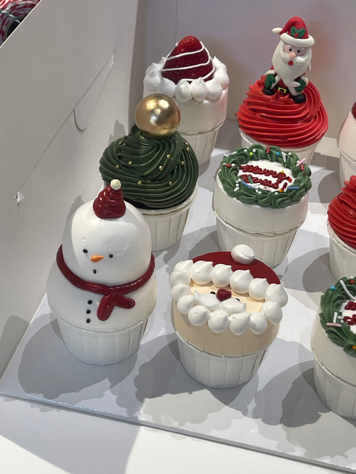 Santa Surprise Cupcake