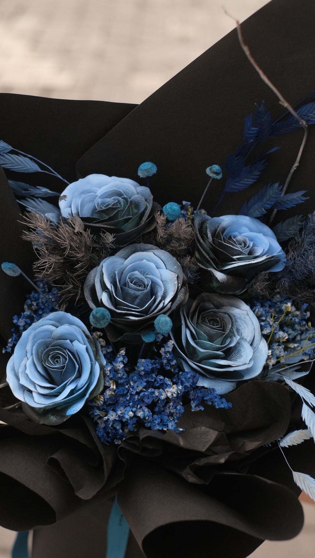 VDAY | Blue Whisper (soap flowers)