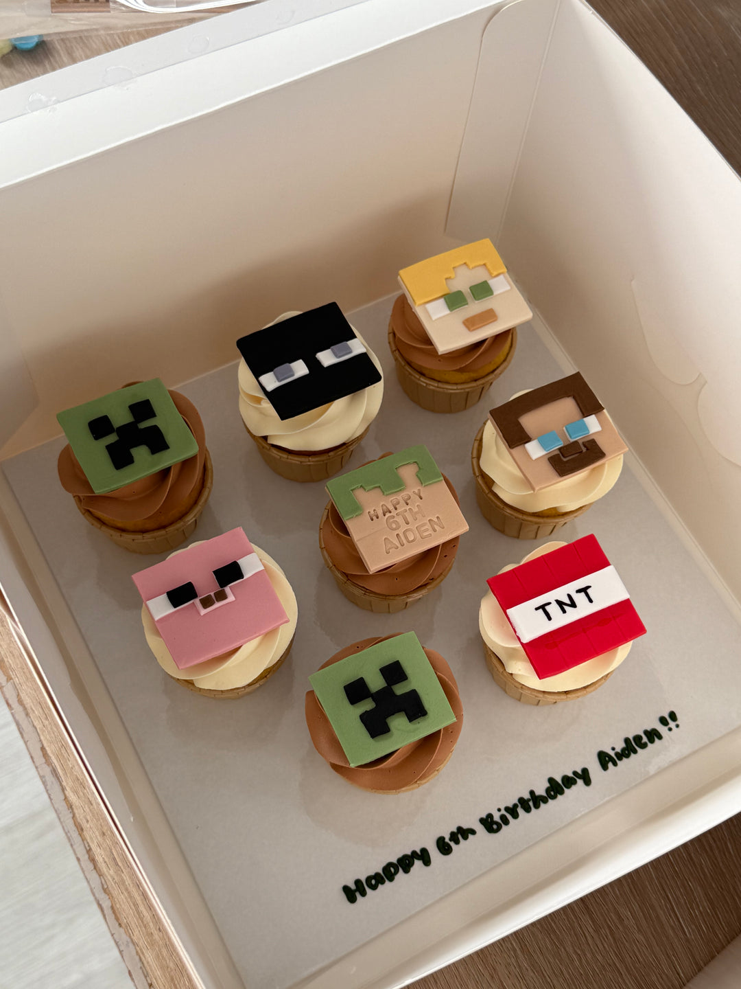 Minecraft Cupcakes