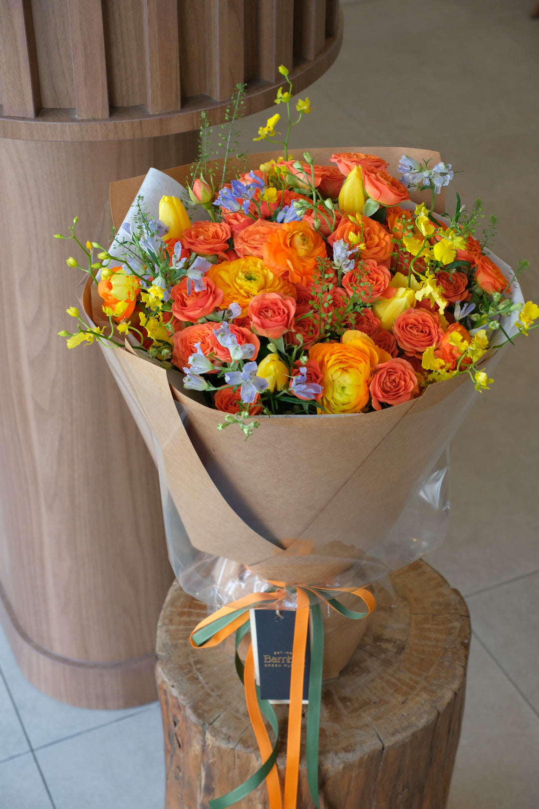 Omakase Bouquet (Citrus Orange)