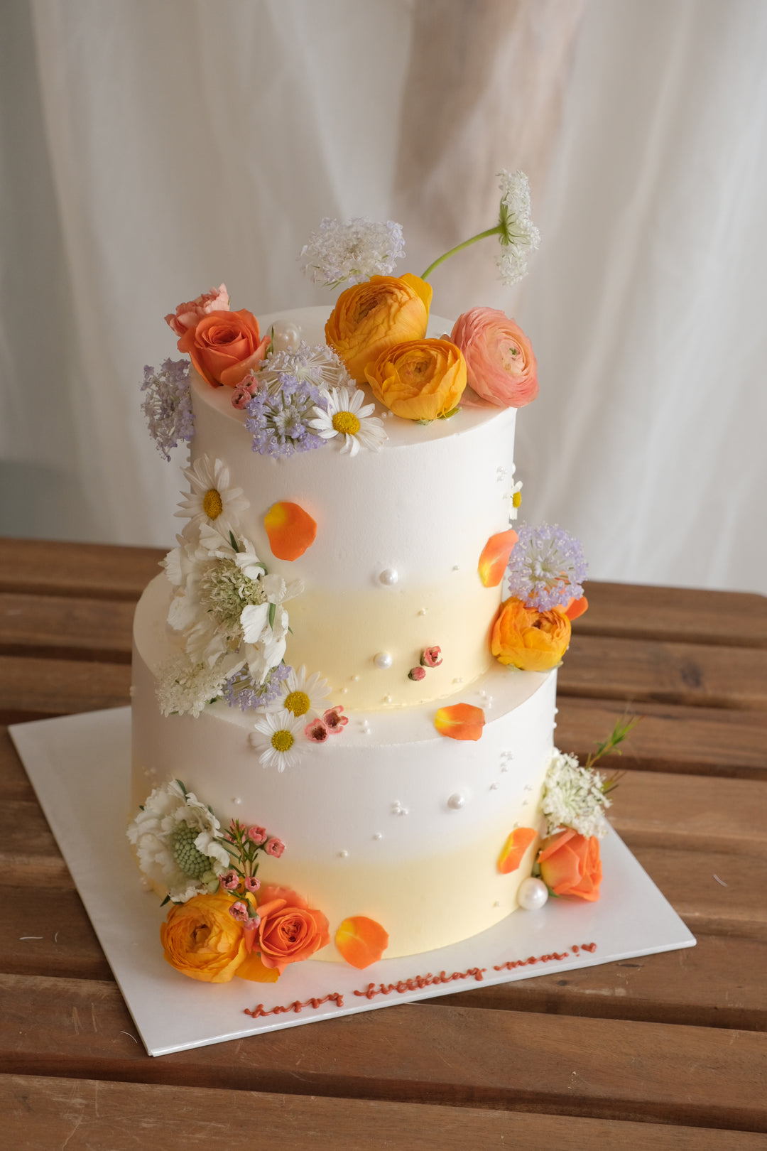Floral Elegance Cake