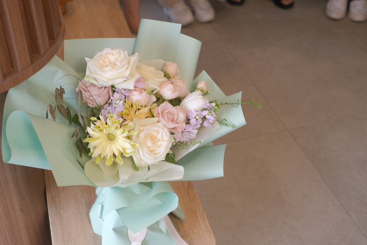 Hand Bouquet Arrangement Hobby Class