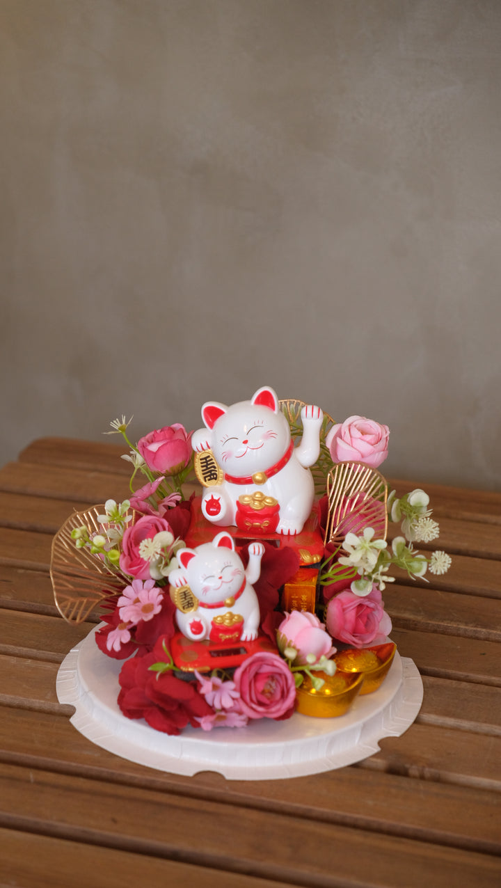 Pink Maneki-neko