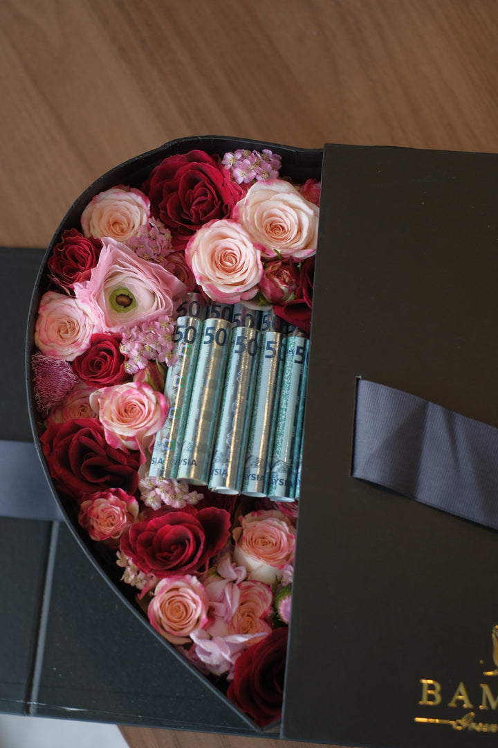 money flower box