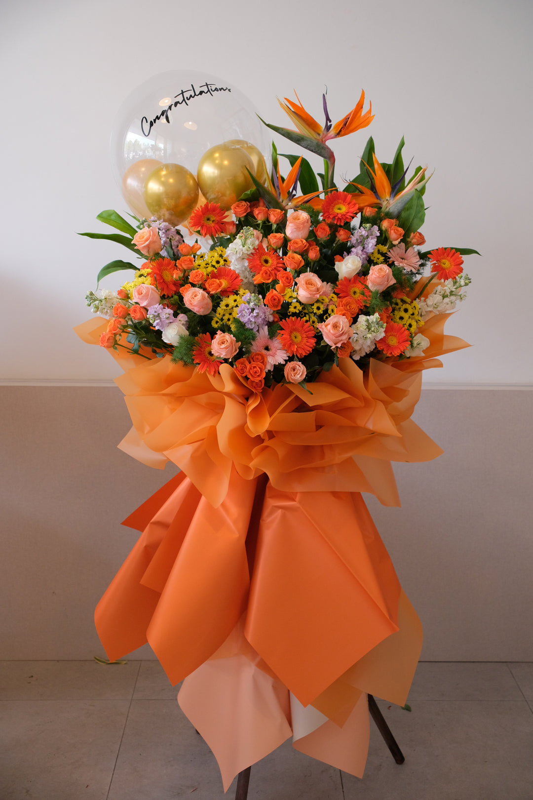 congratulations opening flowers for penang delivery 