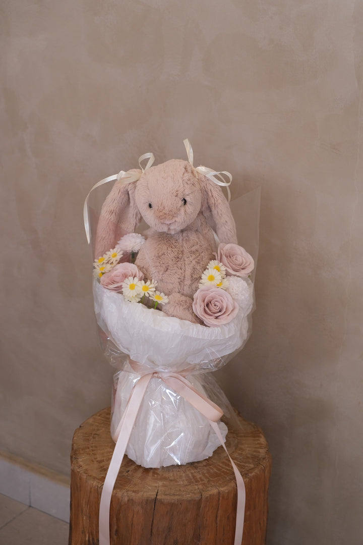 Jellycat Bashful Bunny Soap Flower Bouquet