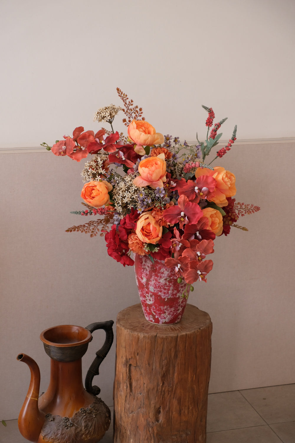 New Chinese style floral decor by Bamboo Green Florist

