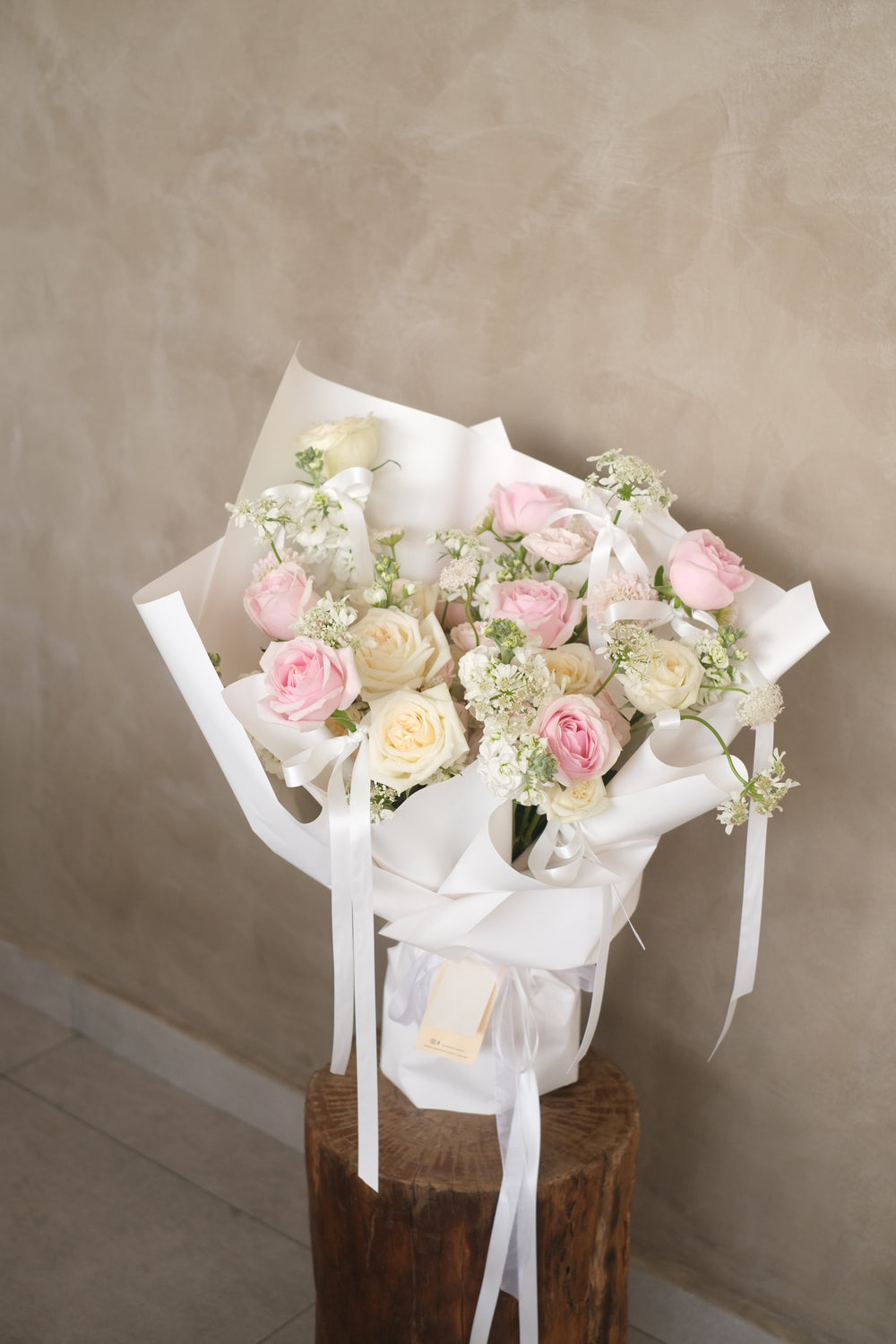 Baby Grand Bouquet | Elegant & Charming Floral Arrangement | Fresh Handpicked Blooms | Online Penang Florist | Same-Day Delivery Available