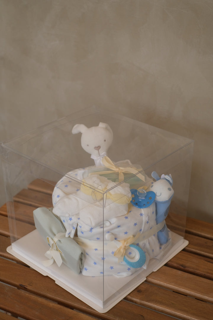 Tiny Feet Nappy Cake