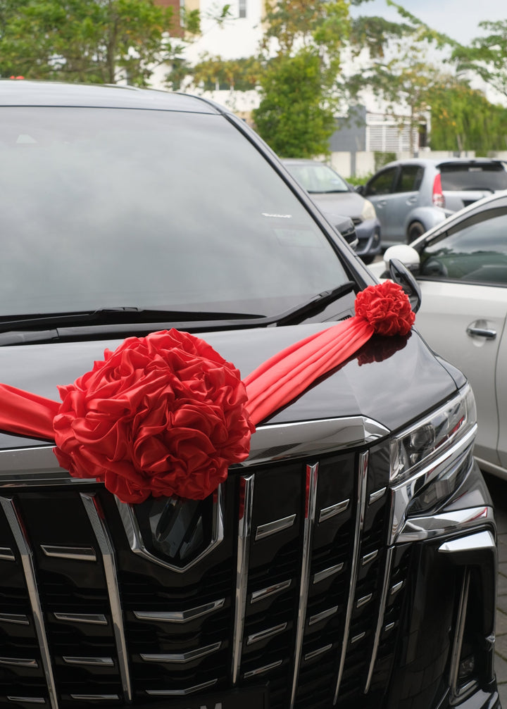 chinese bridal car tie in penang