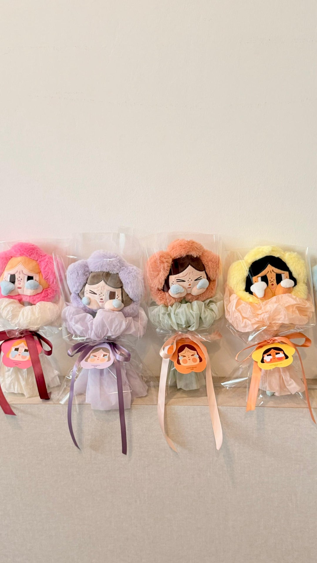 CRYBABY Sad Club Series - Flower Plush Bouquet (╥╯^╰╥)