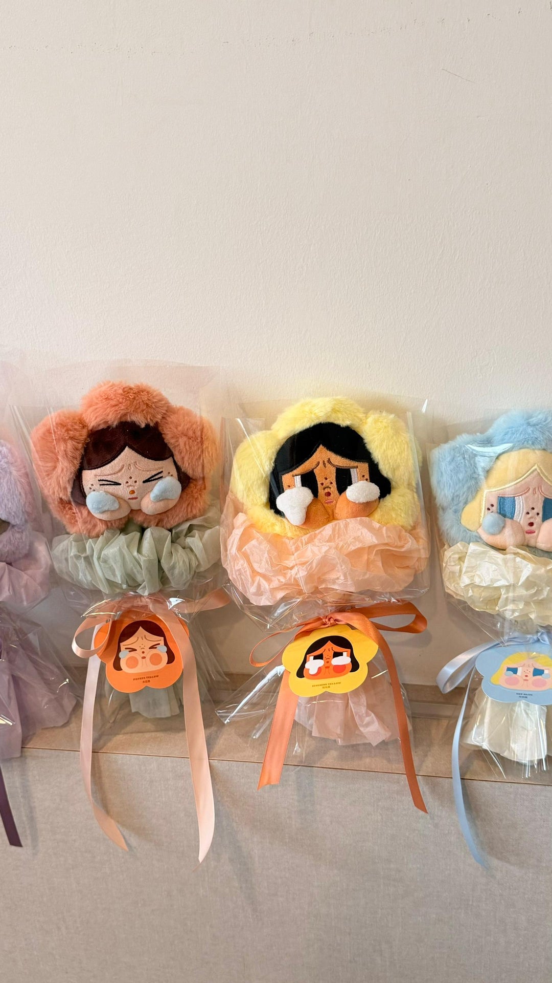 CRYBABY Sad Club Series - Flower Plush Bouquet (╥╯^╰╥)