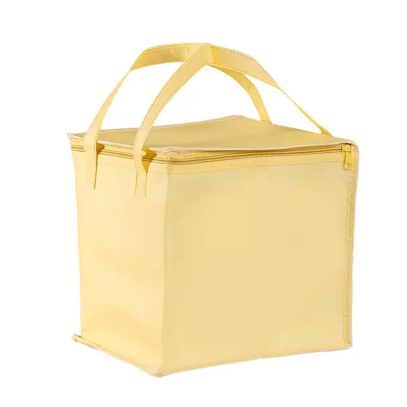 Insulated cooler bag with ice pack for cake delivery — keeps cakes chilled in transit, add-on from Bamboo Green Florist Penang