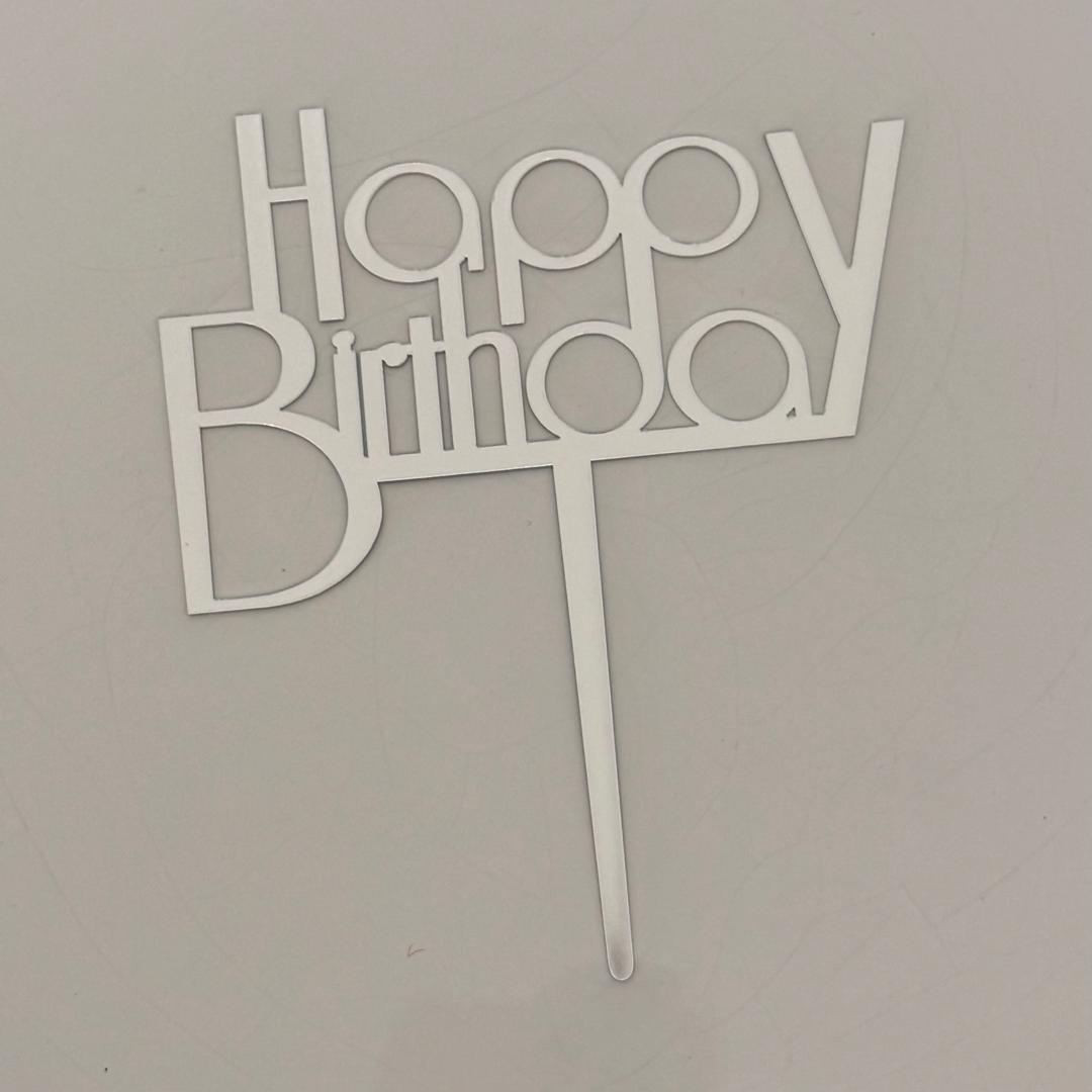 Happy Birthday Cake Topper