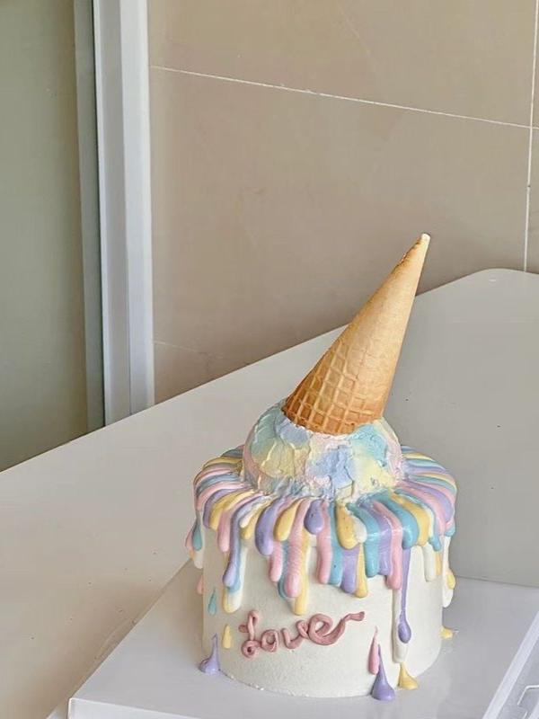 ice cream birthday bash cake