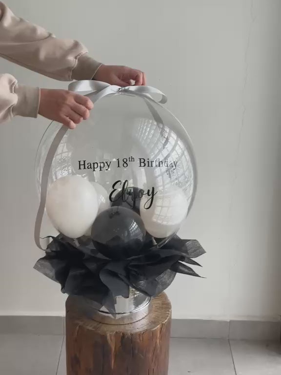 Helium Surprise Money Balloon Box