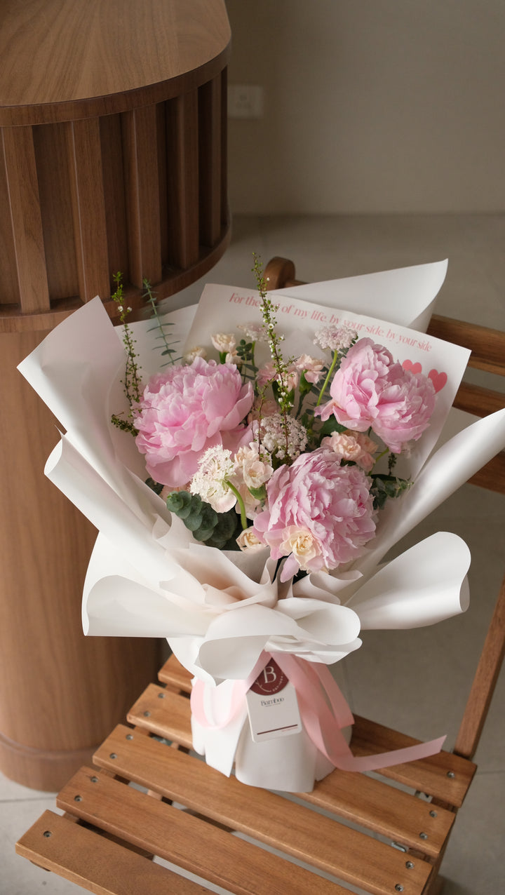 Three Peonies