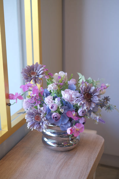 flower decors for home, artificial flowers bouquet, same day flower delivery, flower arrangement by Bamboo Green Florist Penang, alternative to bloomthis penang